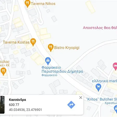 公寓 Kriopigi Apartments *